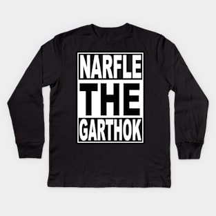 Narfle The Garthok! Kids Long Sleeve T-Shirt